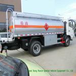 DFAC Mobile Fuel Tanker Truck For Transporting 8000Liter Large Capacity