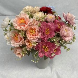 China Wedding set, home photography props, peony simulation bouquet wholesale