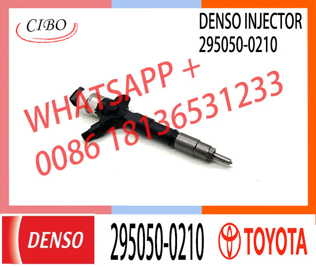 Common Rail Fuel Injector 23670-30410 Common Rail Injetor 295050-0210 for TOYOTA 1KD-FTV