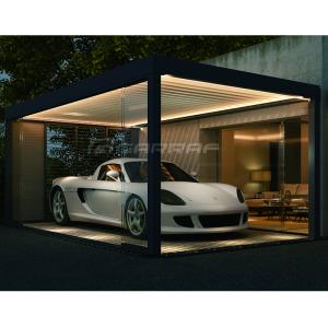 China Newly designed environmental protection modern pavilion waterproof aluminum pergola wholesale