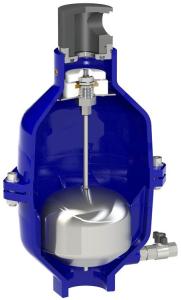 China SS316 Vacuum Water Pipeline DN150 Flanged Ends Air Relief Valves wholesale