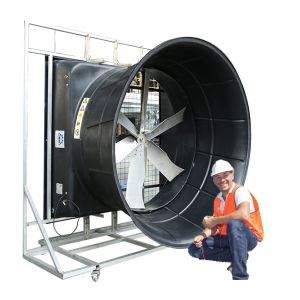 Volume Industrial Exhaust Fan IP55 Rated With 120000m3/h Airflow