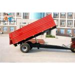 CE ISO High Capacity 6CBM 60HP Agricultural Tipping Trailers