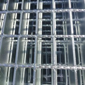 China Welded Serrated Steel Bar Grating Floor Walkway Antislip wholesale