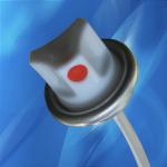 Abrasion Proof TINPLATE Aerosol Spray Valve 360degree Serviceably