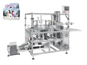 China Hydrogel Mask Folding Packing Machine 60 Bags/Minute wholesale