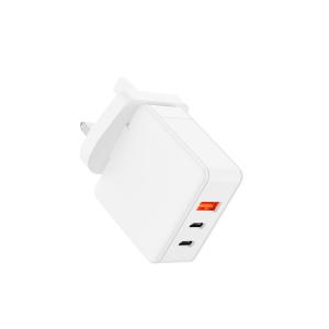 China PC fireproof USB-1A2C high quality 65W GaN PD fast charger for phone wholesale