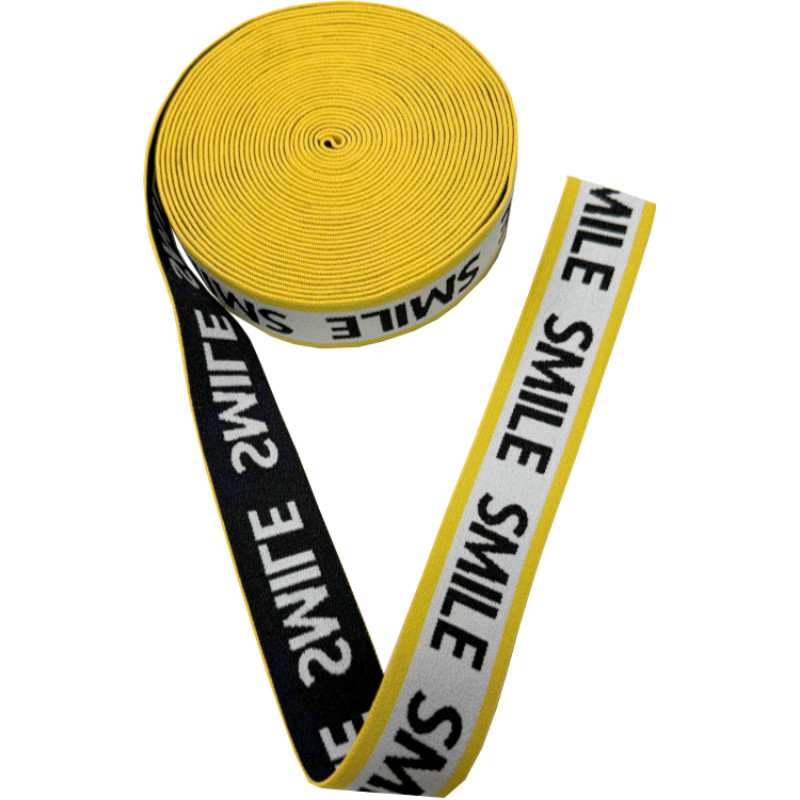 Custom Elastic Jacquard Nylon Fitness Spandex Belt Webbing Strap For Underwear