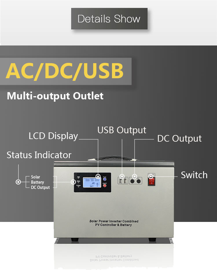 ROHS 45kw Solar Energy PV System 220VAC Hybrid Grid Solar System
