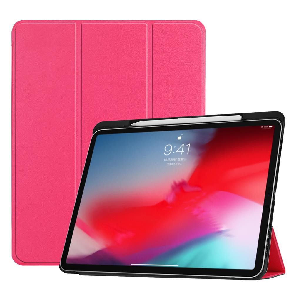 iPad Pro 11 2018 Folio Case,PU Leather Cover with Pencil Holder for iPad Pro 11