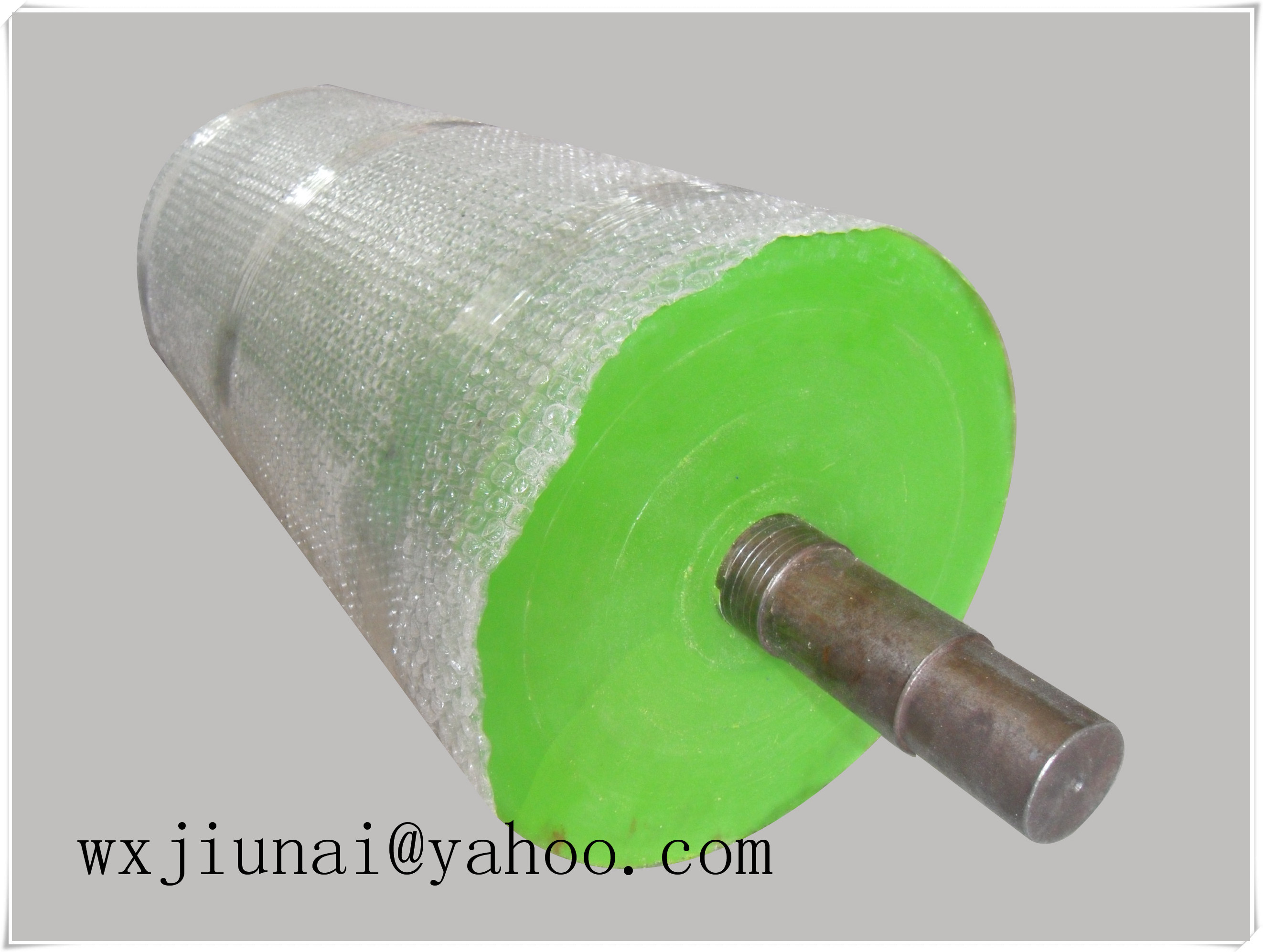 Polyurethane Coated Rollers For Machinery Cementing Machine Rubber Roller any colour