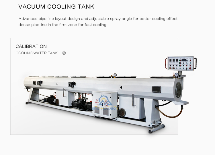 200-315MM PVC Pipe Production Line for Plastic Pipe Making 440V