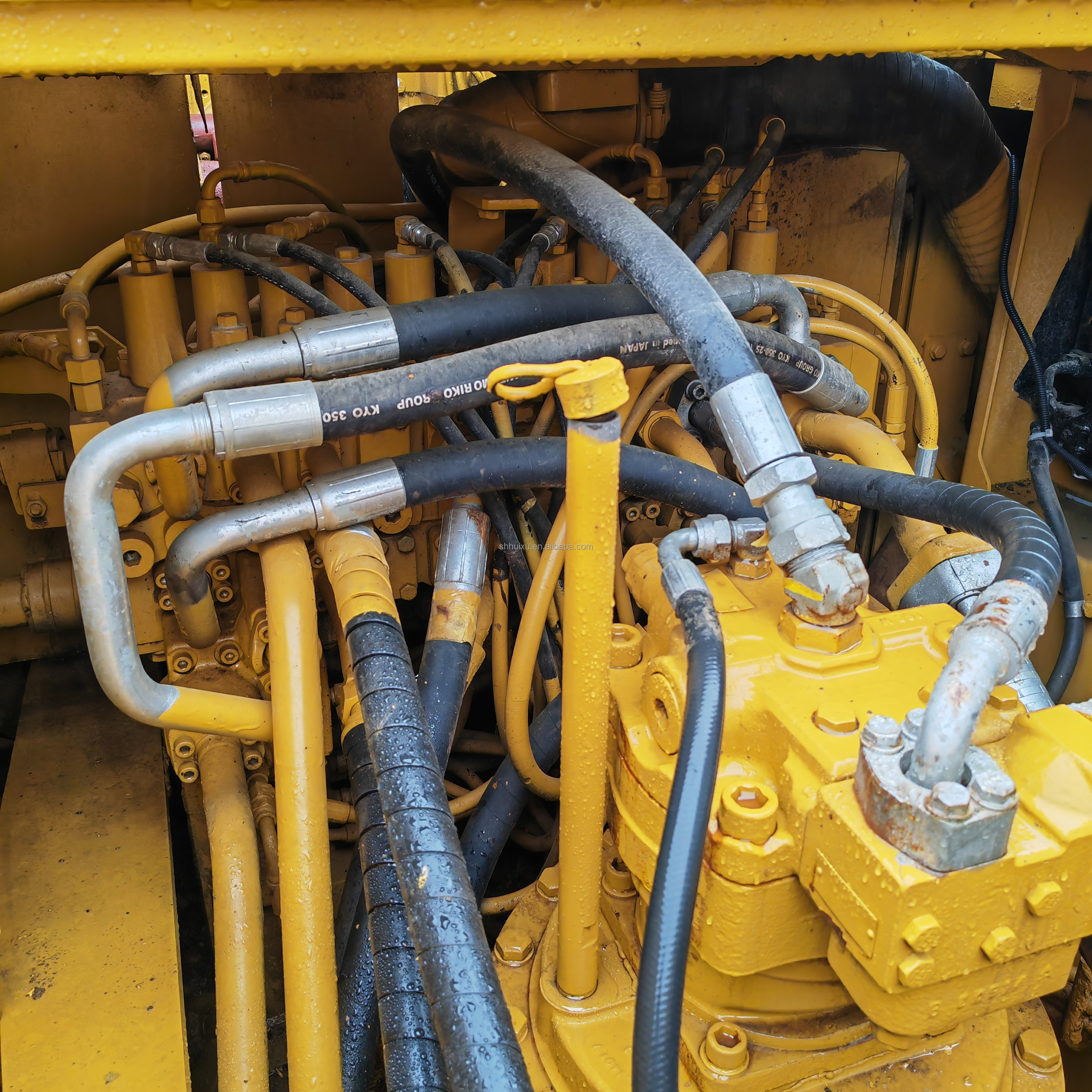 Used excavator Caterpillar CAT325DL 320DL 330D 308E 305.5E / secondhand japan excavator engine in good condition