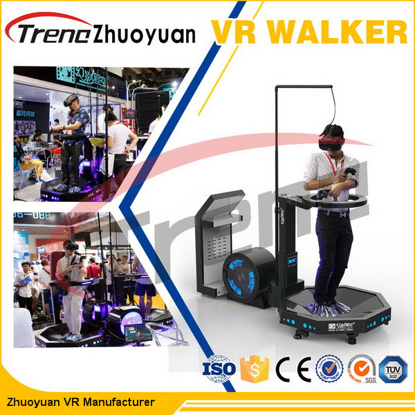 360 Degree Immersion Virtual Reality Treadmill Run With A View 1 Player