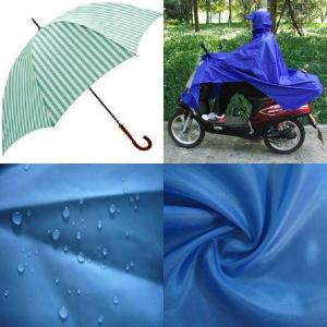 China 190T 210T 300T pu Coated Waterproof Motorcycle Cover Fabric wholesale