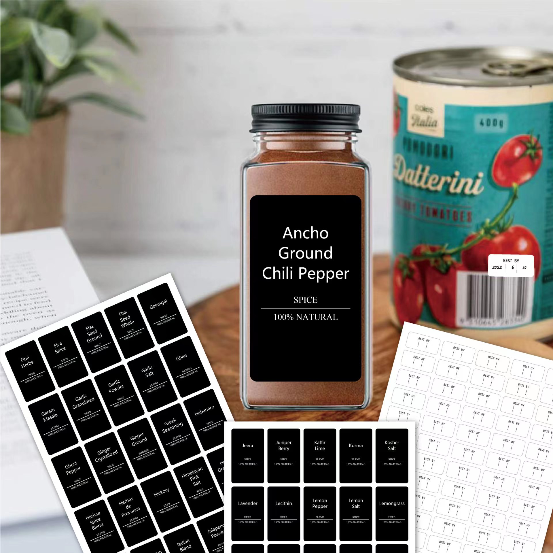 Vinyl Paper Seal Sticker Label Waterproof For Food Labelling Packaging