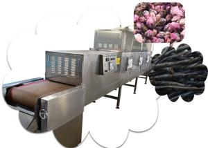 China Sliver Microwave Tea Oven Dryer Continuous Belt Sterilization Machine wholesale