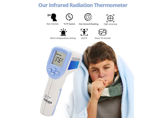 Auto Smart Medical Thermometers Hospital Grade Forehead Thermometer
