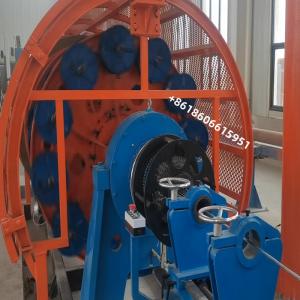 China Good Price Drum Type Wire Armoring Machine 250/32+32 Bobbin From Real Manufacturer in China wholesale