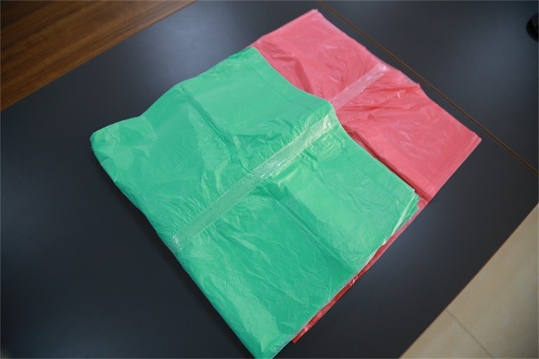 Hygienic HDPE LDPE Laundry Bags With Soluble Strip Dissolved In Cold Water