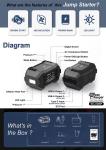 Wholesales Car Emergency Battery 12v Car Battery Jump Starter 1500A Car Jumper