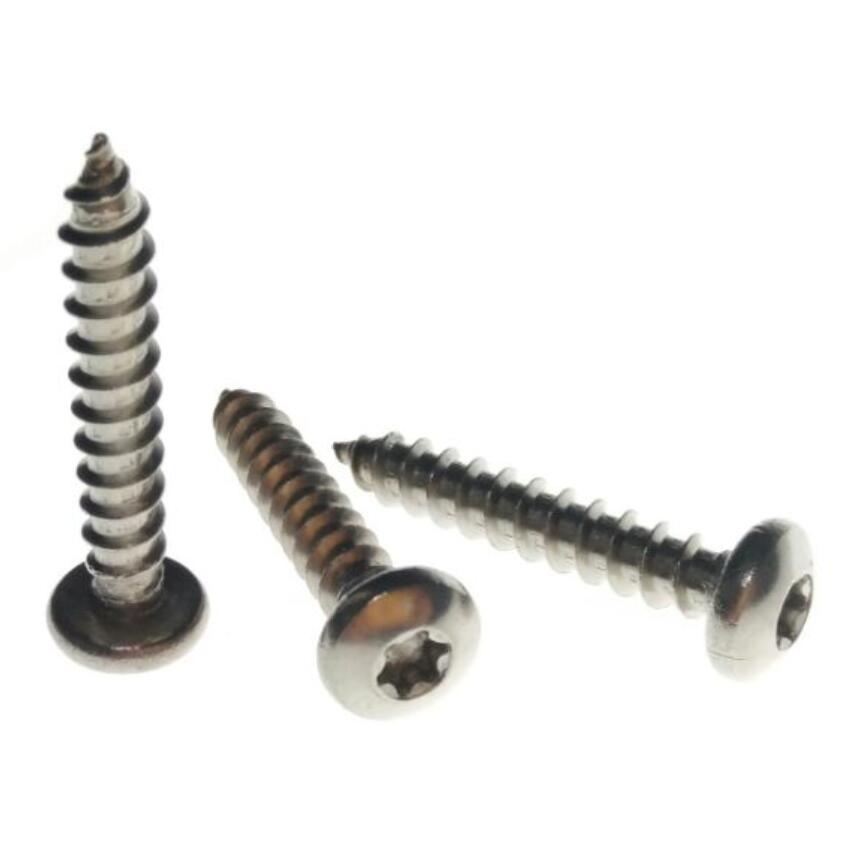 DIN 7981 Torx Stainless Steel Screws Self Tapping A4 Pan Head Fastener