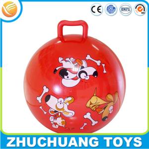 China wholesale pvc inflatable bouncing toy skippy ball hopper wholesale