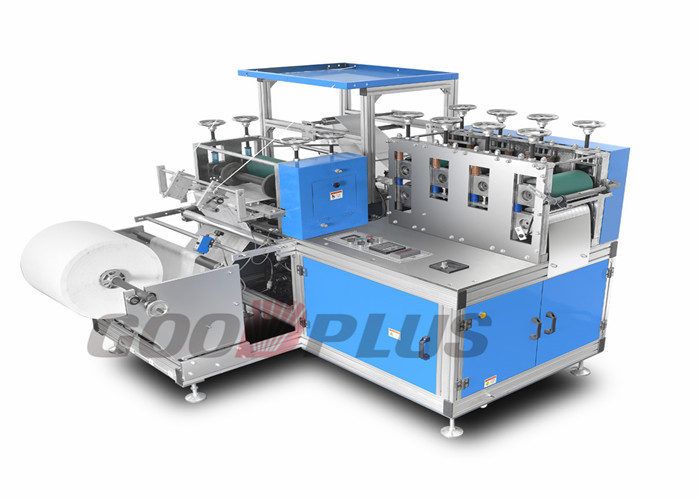 Non Woven 170pcs / Min Disposable Shoe Cover Making Machine