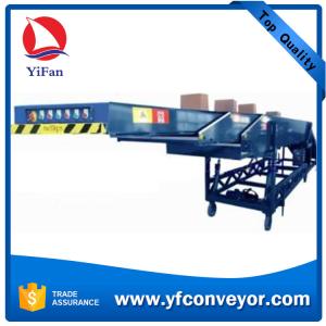 China Portable Motorized Belt Truck Unloading Telescopic Conveyor wholesale