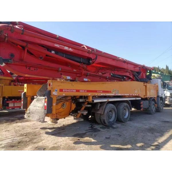 Used Construction Machinery Sy 56 Meter Concrete Pump Truck