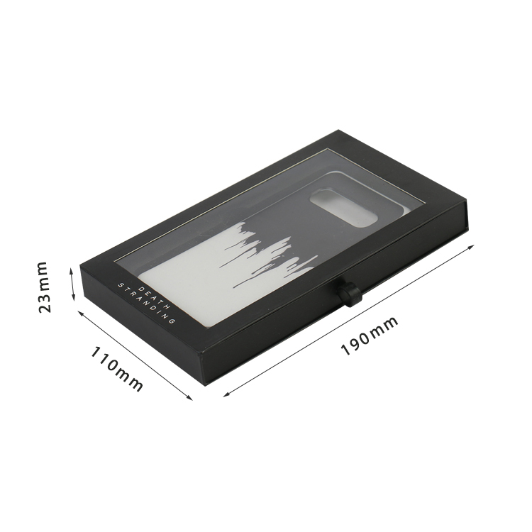 Recyclable Phone Case Box Eco Friendly Matt Lamination Portable For Shipping