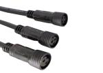 Outdoor LED 500mm IP67 M15 Female And Male Cable