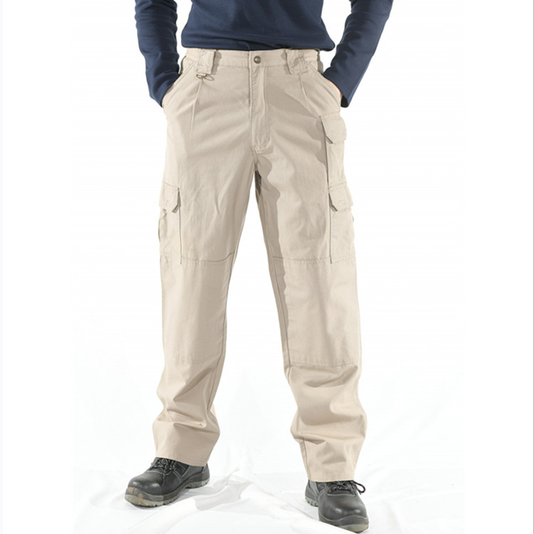 UL NFPA2112 Khaki CAT FR Cargo Pants CFR 7.5Oz With 7 Pockets