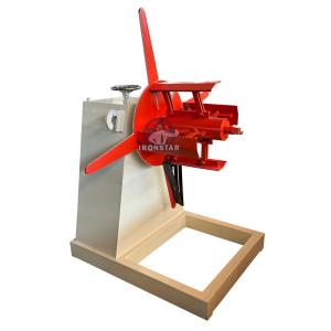 China 3 ton manual decoiler coil stand decoiler decoiler machine uncoiler wholesale