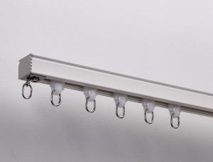 China Silent And Smooth 6.7m Length Aluminum Curtain Track wholesale