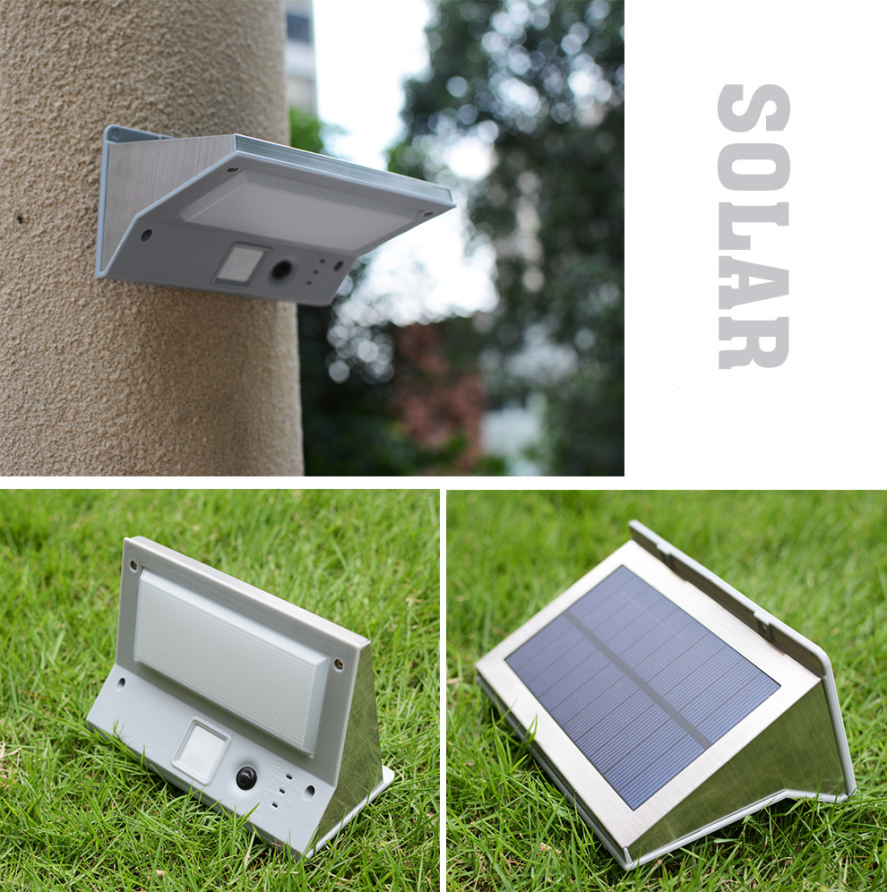 IP65 Rating Garden Lamp for Outdoor Solar Sensor Wall Light and Led Solar Steet Light