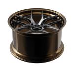 Polished 2PC Forged Wheel Rims For BMW Audi Porsche Bronze Spoke 18inch 5x112