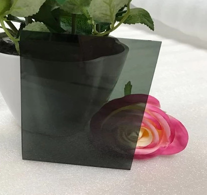 Polished Edge Smooth Colored Tinted Glass For Window And Door
