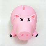 PVC Model Toys Kids Piggy Banks Pink Coin Money Box Eco Friendly Vinyl Material