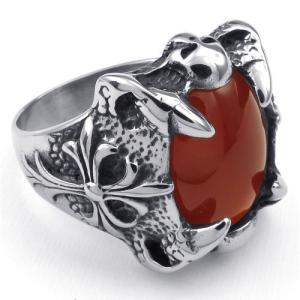 China Tagor Jewelry Super Fashion 316L Stainless Steel Casting Ring PXR210 wholesale
