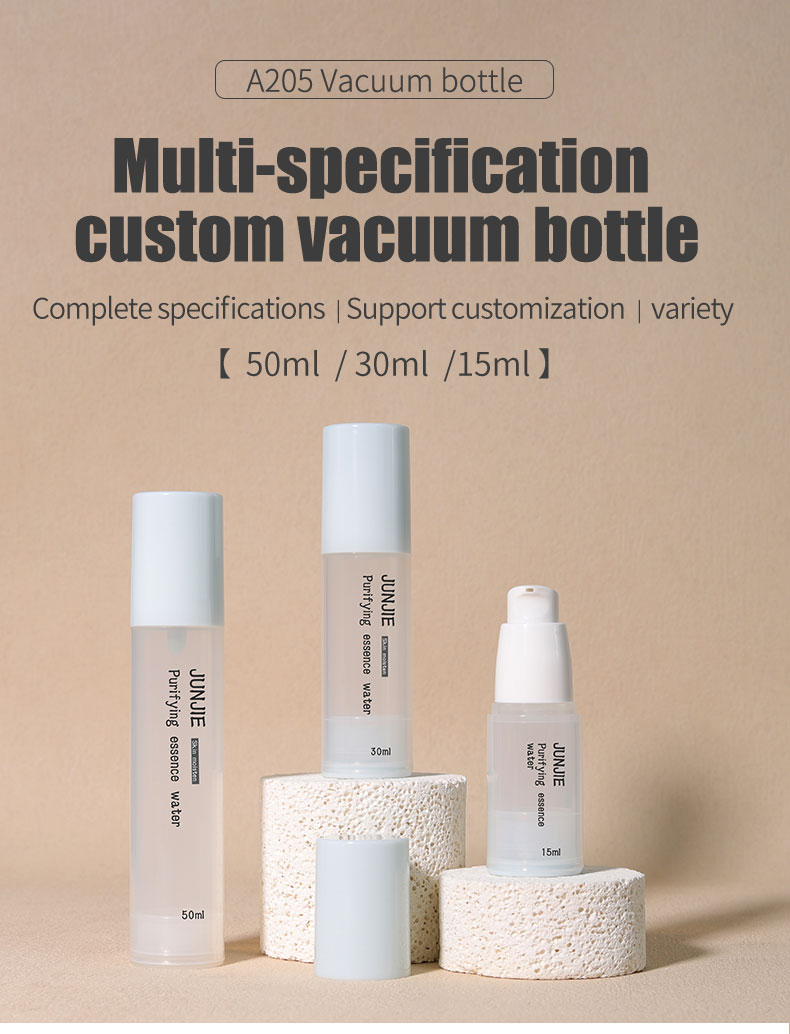 Green PP Plastic Bottle 15ml 30ml 50ml Airless Bottle Cosmetic Packaging For Recyclable Cosmetic Bottles