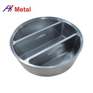 China Corrosion Resistance Pure Tungsten Crucible Smelting Tungsten Basket Crucible wholesale