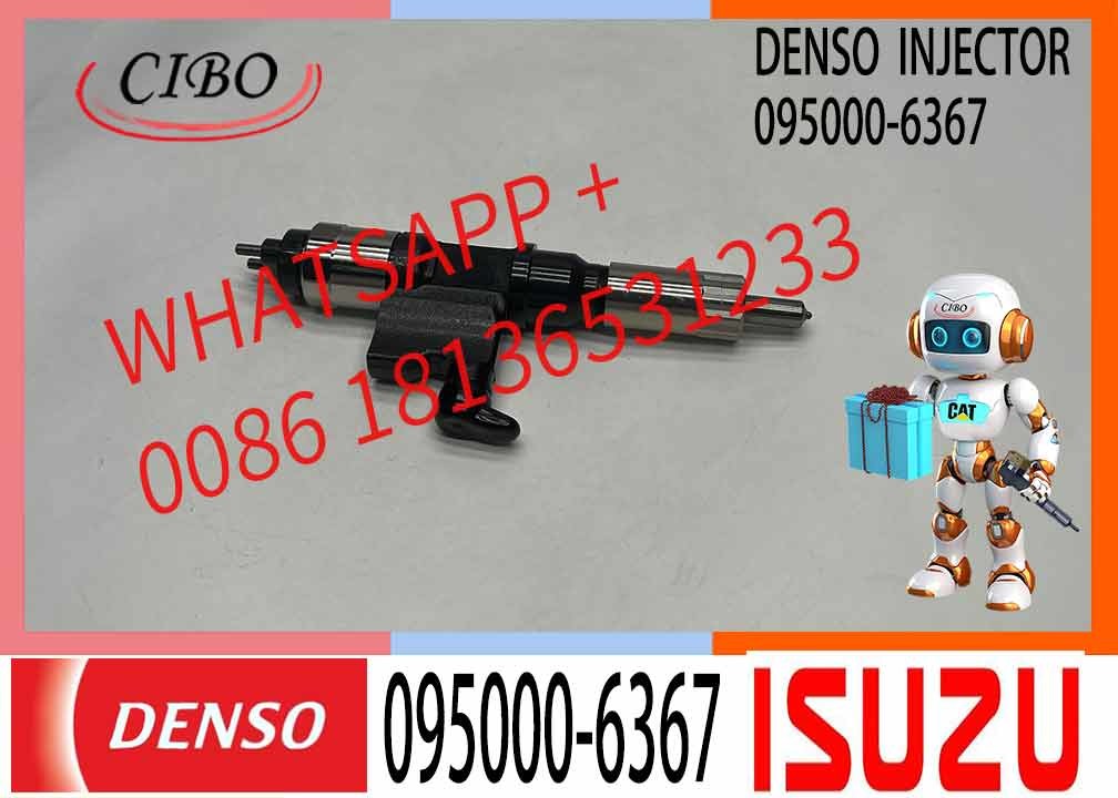 Diesel Engine Common Rail Fuel Injector 095000-6366 095000-6367 For ISU-ZU 4HK1 6HK1 Engine 8-97609788-6 8-97609788-7