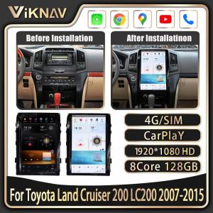 China 128G Android 11 Car Radio Multimedia Player For Toyota Land Cruiser 200 LC200 wholesale