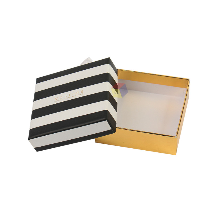 Cheap Custom Logo Small 2 Piece Lid And Base Gift Necklace Paper Box For Jewelry Packing