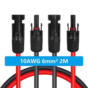 China DC 10AWG PV Photovoltaic Solar Cable With Waterproof Connectors wholesale