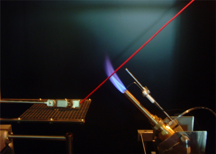 Horizontal Flammability Test Apparatus , Standard Ul 94 Test Equipment 220V