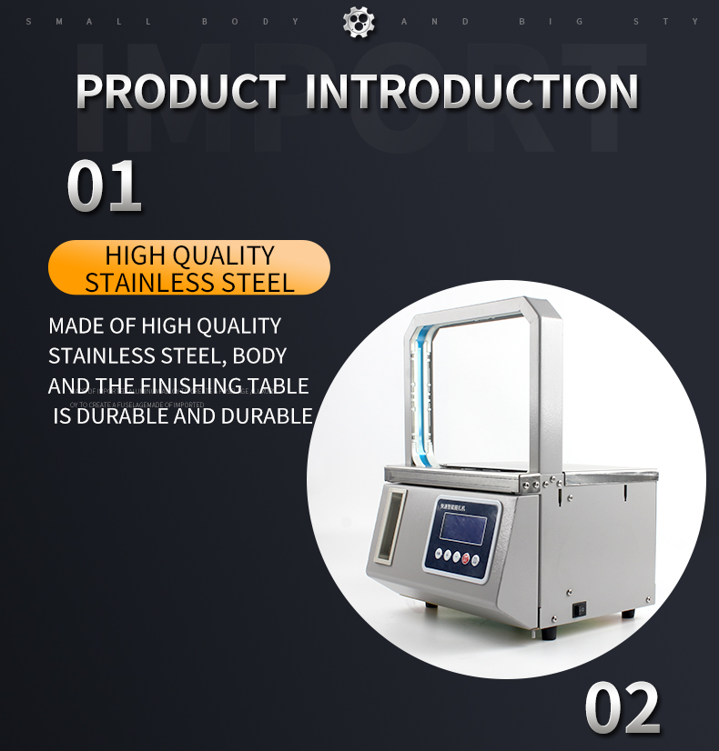 Paper banding machine Banknote binding machine automatic strapping vegetable strapping machine