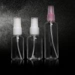 Clear PET Spray Bottles with Rounded Classic Style
