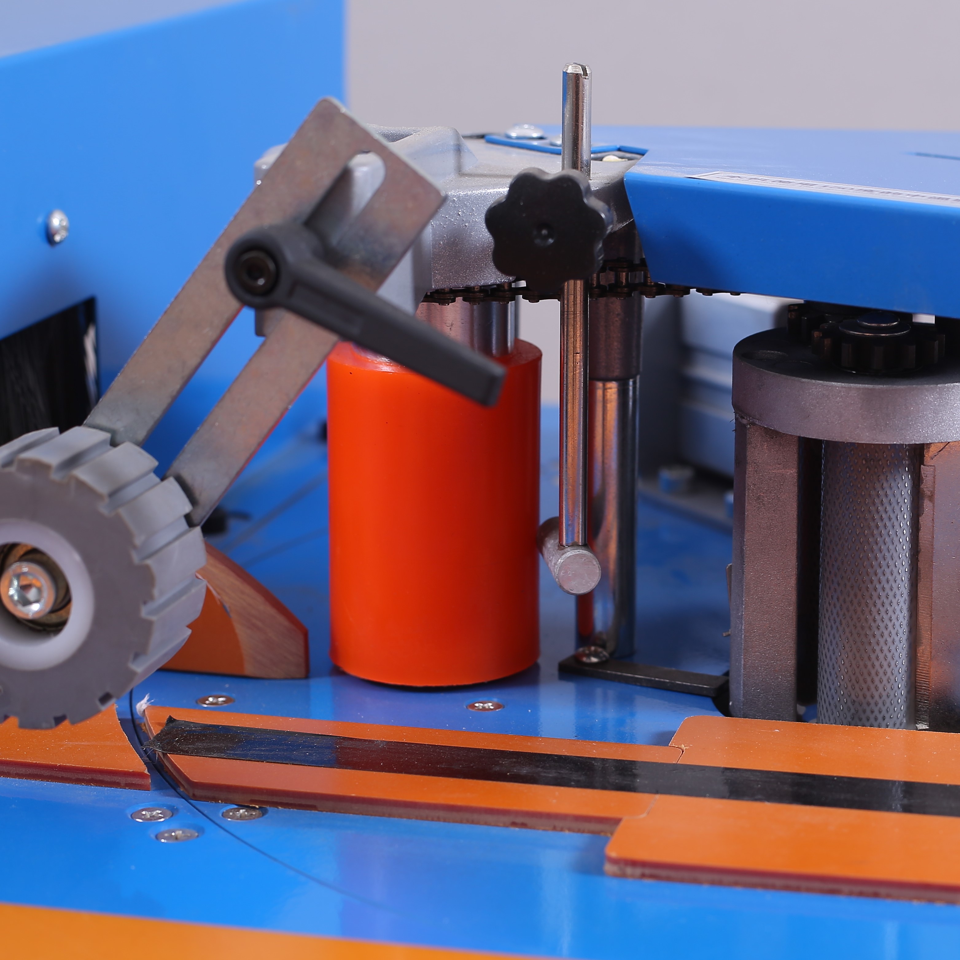 PVC ABS Acrylic Automatic Edge Banding Machine Hypotenuse Straight Dual Purpose